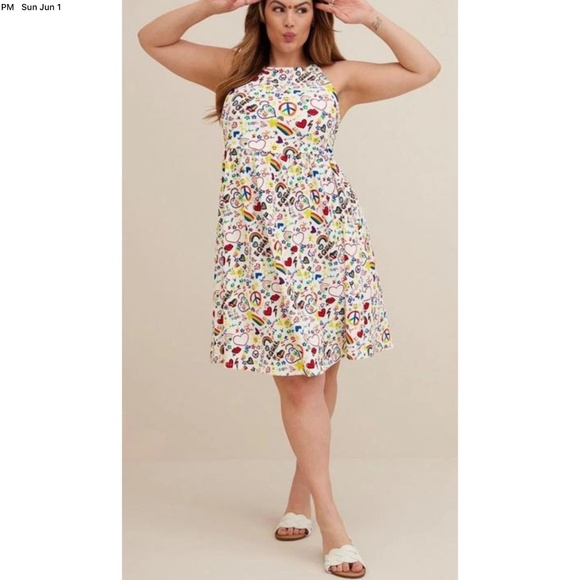 Torrid Dresses & Skirts - Torrid Pride dress, size 0, EUC